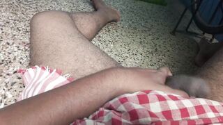 Aaj night ko cream laga pussy licking