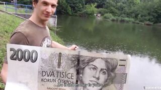 He Spots A Cute Twink Fishing And Offers Him Enough Cash To Make Him Suck His Dick - BIGSTR - 7 image