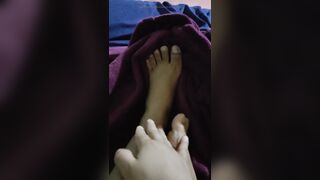 Touching my delicious feet for you - 14 image