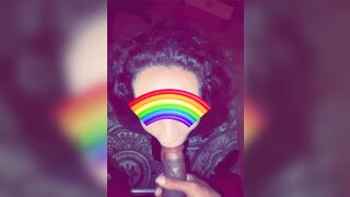 Older guy likes jacking off on my tongue - 10 image