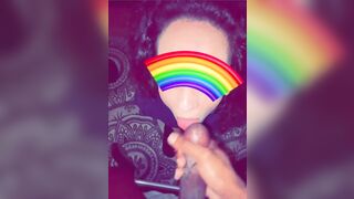 Older guy likes jacking off on my tongue - 13 image