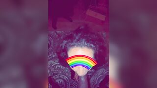 Older guy likes jacking off on my tongue - 2 image