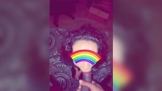 Older guy likes jacking off on my tongue - 6 image