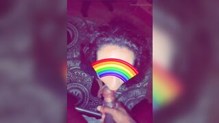 Older guy likes jacking off on my tongue - 7 image