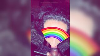 Older guy likes jacking off on my tongue - 8 image