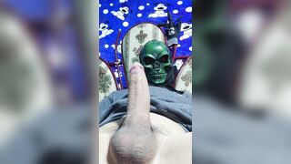 Big cumshot from my cock for mother in law in closeup - 6 image