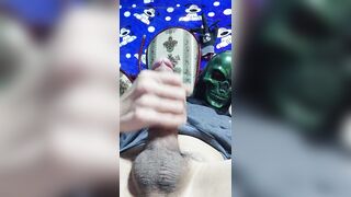 Big cumshot from my cock for mother in law in closeup