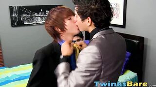 Three horny twinks fuck every last ounce of virginity out - 2 image