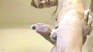 Slender dude jerks soaped cock great cumshot - 15 image