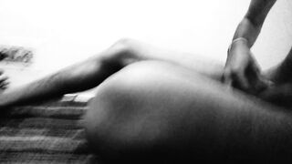 Closeup look of hole in big dick. Experimental masturbation porn. - 3 image