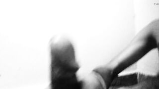 Closeup look of hole in big dick. Experimental masturbation porn. - 7 image