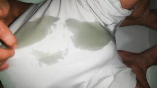 Pissing desperate, I get wet everything, close-up, intense masturbation, big penis and venozo - 7 image