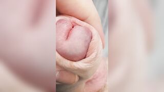 Edging, milking, foreskin play and loads of cum - 6 image