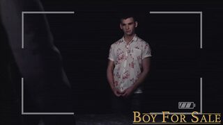 BoyForSale Submissive Jack Waters tight anus stretched out by dildo - 1 image