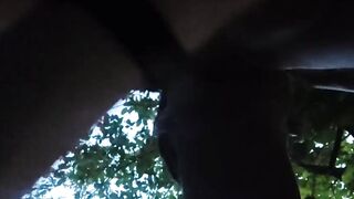 Young twink dude is public cruising in the nature for some male cum in his mouth - 12 image