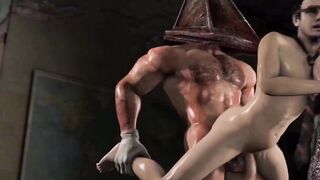 Dwight x Pyramid Head [Derek SFM] - 13 image