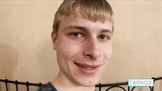 Look At Bobby Cumming On His Hairy Belly After He Played His Ass! - 2 image