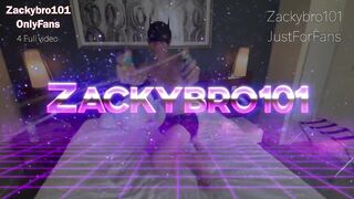 18 WHITE BUBBLE BUTT TWINK TAKES BIG BLACK DICK Straight Jock Muscle ASS Zackybro101 - 15 image