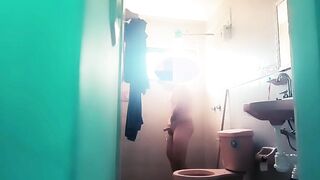 After fucking he recorded my neighbor in the bathroom - 13 image