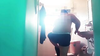 After fucking he recorded my neighbor in the bathroom - 2 image