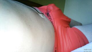 Cum Soaking CK Underwear With Vibrator - 2 image