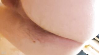 18yo twink fingering his hairy ass - 3 image