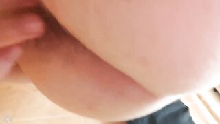 18yo twink fingering his hairy ass - 4 image