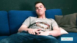 Pretty Twink Ethan O Pleases His Ass & Cock At Same Time! - 3 image