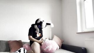 Furry Fursuit Coudle and Fuck Giant Plush Bear Plushophilia Plushie