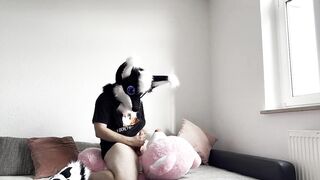 Furry Fursuit Coudle and Fuck Giant Plush Bear Plushophilia Plushie - 15 image