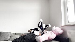 Furry Fursuit Coudle and Fuck Giant Plush Bear Plushophilia Plushie - 3 image