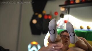 Really Going to Town on My Ass with Two Dildos. That Black One Is Still Way to Big, Cant Fit It Properly, but It Makes Me Cum so - 9 image