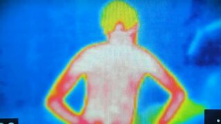 Well, What Do You Know! Another Vid! Tried to Make Something Fun - Video From Thermal Camera, Huge Facial From Several Angles - 4 image