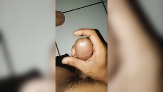 This horny young man jerks his cock until he squirts - 11 image