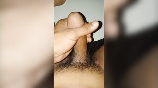 This horny young man jerks his cock until he squirts - 3 image