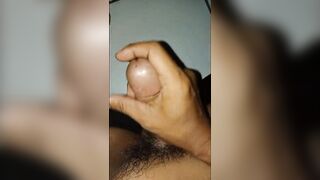 This horny young man jerks his cock until he squirts - 7 image