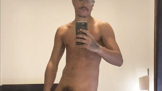 endowed male eating silicone pussy