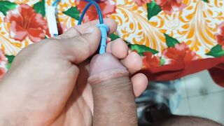 Applying Minoxidil for vein dilation directly on the glans. - 14 image