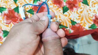 Applying Minoxidil for vein dilation directly on the glans. - 15 image