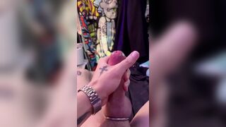 Cock vein pre cum drip - 13 image