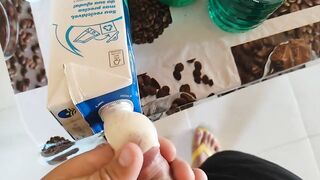 Dissolving Your Friend's Cum with Special Products