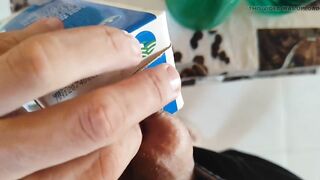 Dissolving Your Friend's Cum with Special Products - 6 image