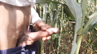 Village Twink Jerking Big Cock Outdoors - 13 image