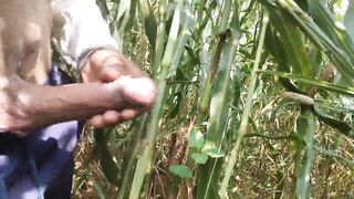 Village Twink Jerking Big Cock Outdoors - 15 image