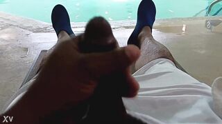 Alex69alex6969 Hotel pool got a hard cock - 2 image