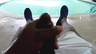 Alex69alex6969 Hotel pool got a hard cock - 3 image