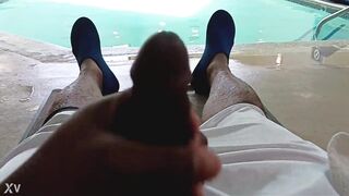 Alex69alex6969 Hotel pool got a hard cock - 7 image