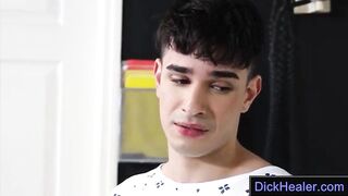 Horny doctor Sucks off a Teen Patient - 2 image