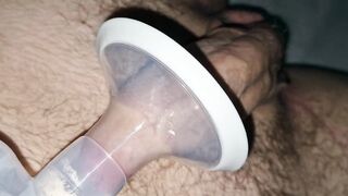 The naturals tore up the toy and finished with a volley of sperm with fountains of hot sperm. - 5 image