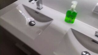 I Cum Before Taking a Bath in the Bathroom at Work - 1 image
